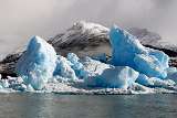 Ice and mountains