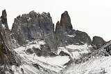 Torres del Paine rocky mountains