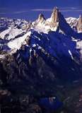 Fitz Roy mount - aerial patagonia picture